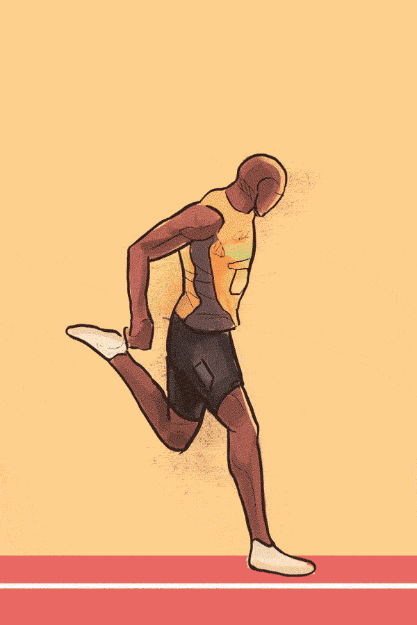 Usain Bolt running